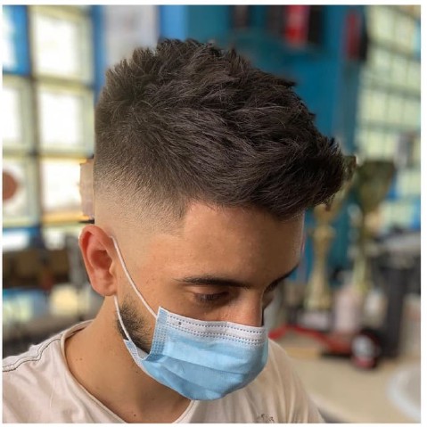 Spiky low fade nam đẹp đơn giản dễ chăm sóc
